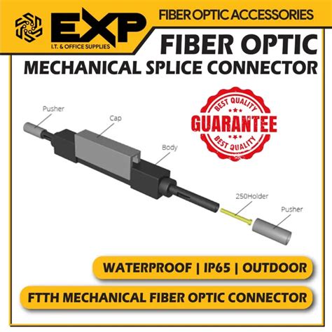Fiber Optic Mechanical Splice Connector Durable Lazada Ph