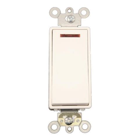 Leviton 20 Amp Decora Plus Commercial Grade Single Pole Rocker Switch