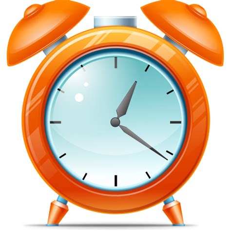 Cartoon Kid Alarm Clock Icon