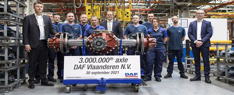 Daf Trucks Produces 3000000 Axles In 50 Years Paccar Daf
