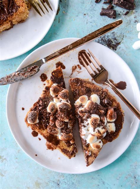 Smores French Toast Video How Sweet It Is