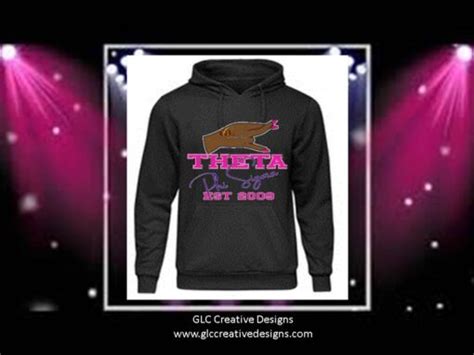 Hoodies Theta Phi Sigma Christian Sorority Inc Glc Creative Designs