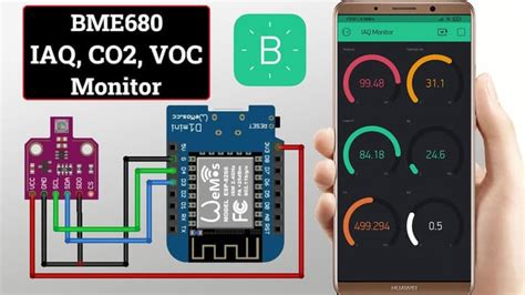 Iot Indoor Air Quality Monitoring With Bme680 Bsec And Esp8266
