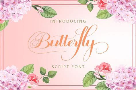 Butterfly Script 367506 Calligraphy Font Bundles Calligraphy