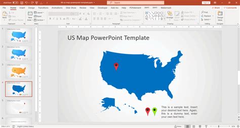 Editable Usa Maps For Powerpoint