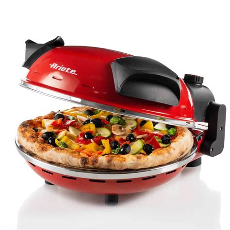 Ariete 909 00c090900ar0 Electric Pizza Oven 30 Cm Red Vieffetrade