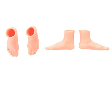 Dr Dingus Tiny Hand And Feet Puppets 4 Of Each Plus 4 Handles