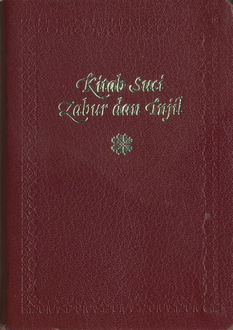 Penerbit Khazanah Bahari Kitab Suci Zabur Dan Injil Kszi