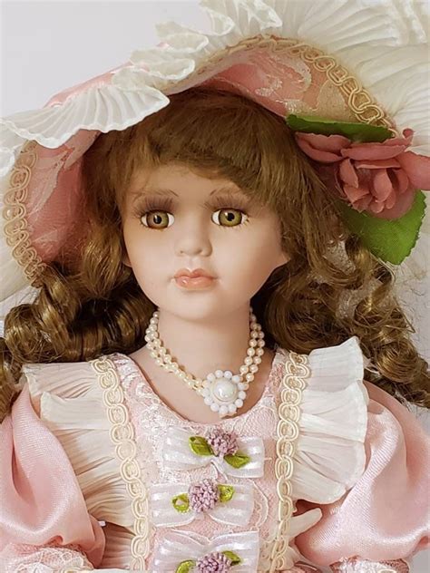 Genuine Porcelain Doll Victorian Porcelain Doll Collectible Doll Vintage Porcelain Doll