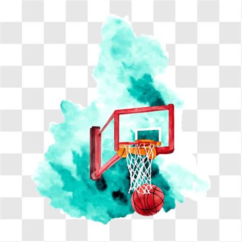 Download Abstract Basketball Hoop Artwork Png Online Creative Fabrica