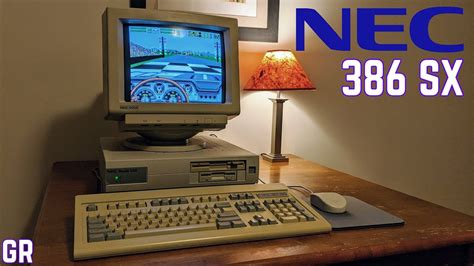The 386 Sx 25 Mhz Nec Ready 325 Vintage Computer System Youtube