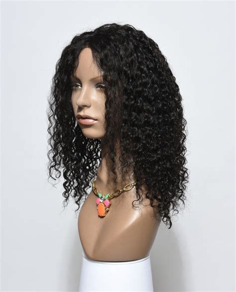 100 Premium Indian Remy Hair Full Lace Wig With Outstanding Handmade Craftmanship 10mm Curl