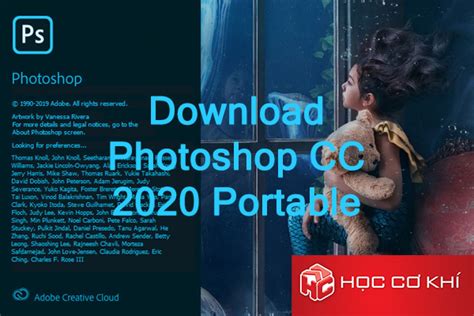 Học Cơ Khí File Cài đặt Adobe Photoshop 2020 Bản Portable Không Cần