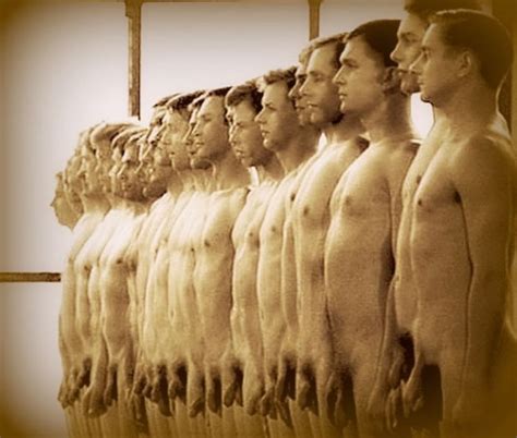 Vintage Nude Male Swim Team
