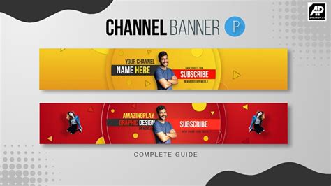 How To Make Channel Banner In Android With Pixellab Channel Art