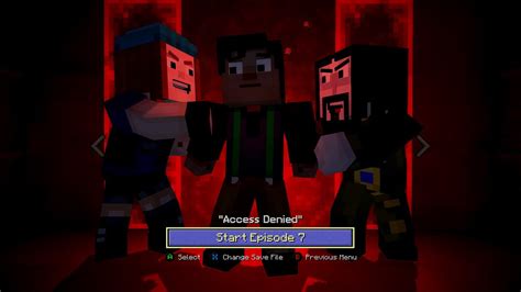 Minecraft Story Mode Episode 7 Access Denied Youtube