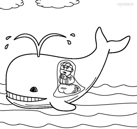 Printable Jonah And The Whale Coloring Pages For Kids