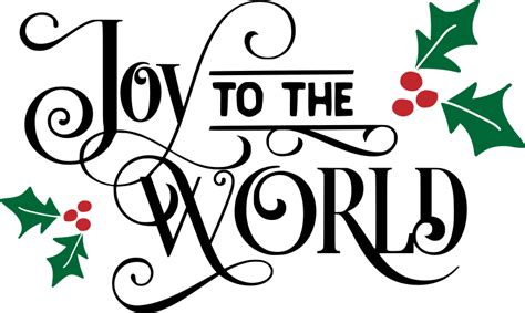 Joy To The World Openclipart