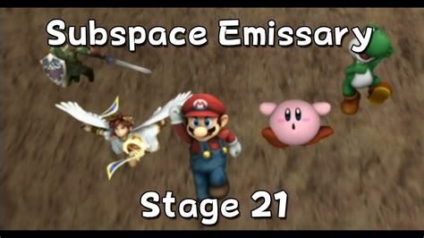 Super Smash Brothers Brawl Subspace Emissary Stage 21 The Canyon
