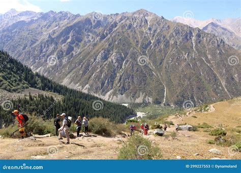 August 19 2023 Ala Archa National Park Kyrgyzstan Central Asia