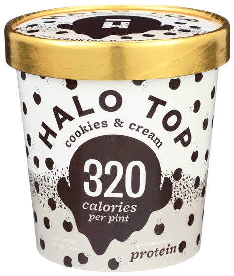 Buy Halo Top Cookies And Cream Light Ice Cream Fluid Ounce Per Case Online At
