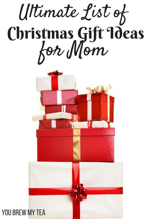 Thoughtful and useful gifts for mom that she'll truly love. The Ultimate List of Christmas Gift Ideas for Mom - You ...