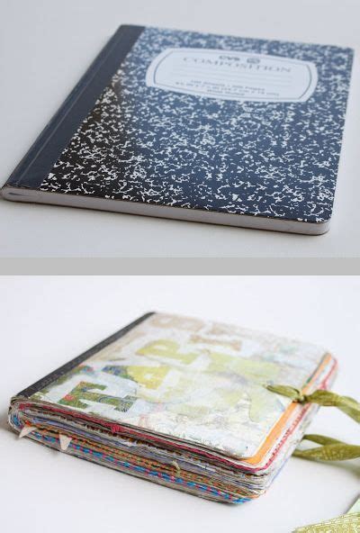 Making A Composition Book Art Journal Handmade Journals Art