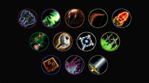 World Of Warcraft Class Icons