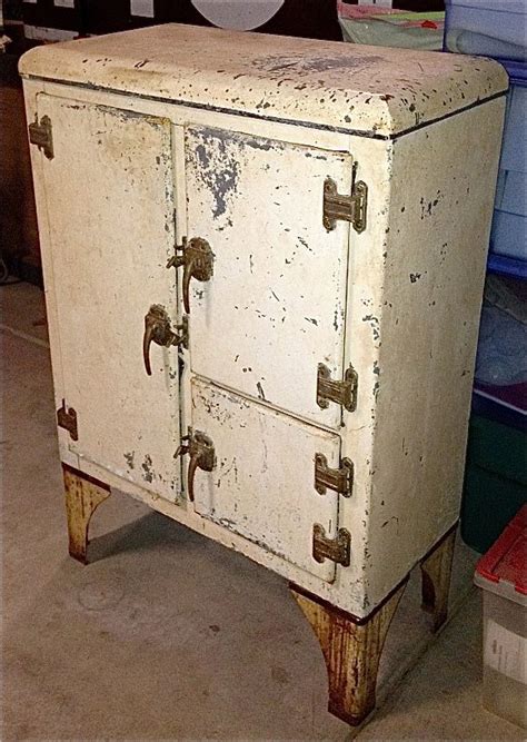Antique Ice Box Fridge