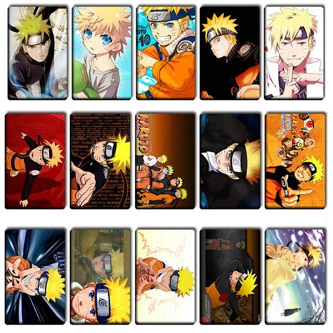 50 Pcslot Naruto Uzumaki Stickers Classic Toy Japanese Anime Sasuke Kakashi Hatake Bank Bus Id