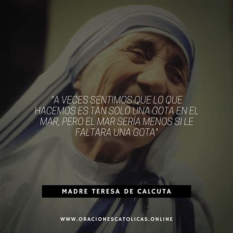 Frases Célebres De La Madre Teresa De Calcuta Oraciones Católicas Online