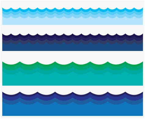 Ocean Wave Border Png Are You Looking For Ocean Border Design Images