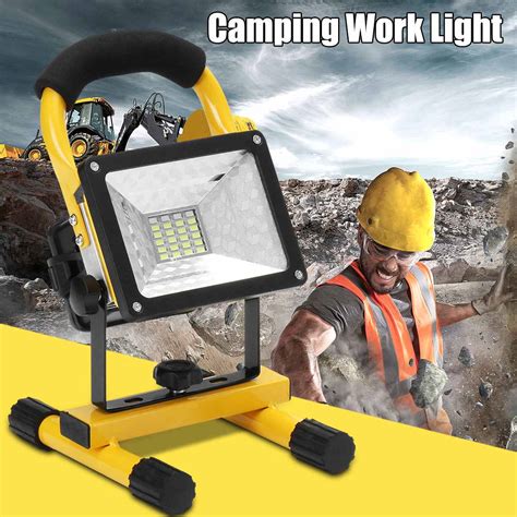 2000lm Cob Led Portable Spotlight Searchlight Camping Light