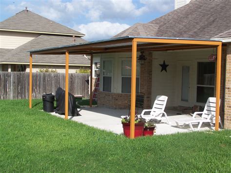 Custom Steel Patio Cover Awning New Braunfels Texas - Carport Patio