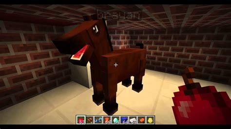 Como Domesticar Un Caballo En Minecraft 152 Mo Creature Youtube