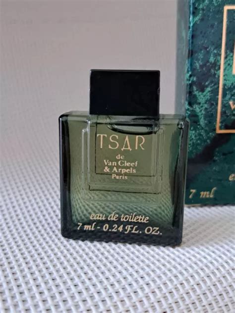 PARFUMMINIATUR TSAR VAN Cleef Arpels Pour Homme Edt 7ml Vintage EUR