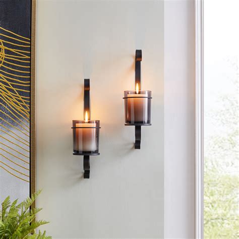 Uttermost 8 12 Inch By 30 Inch By 7 Inch Joselyn Candle Wall Sconce By