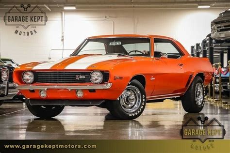 1969 Chevrolet Camaro Z28 Hugger Orange Coupe 302ci290hp V8 46204