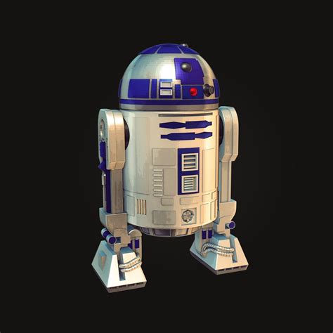 R2d2 Star Wars 3d Model Cgtrader