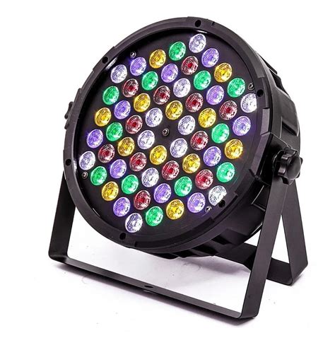 Canhao De Led Par Led 60 Leds 3w Rgbwa Dmx Iluminacao Âmbar Frete grátis