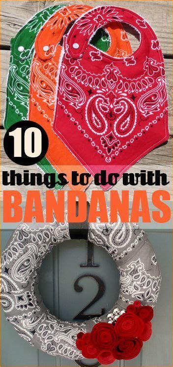 10 Things To Do With Bandanas Cool Projects And Uses For Bandanas