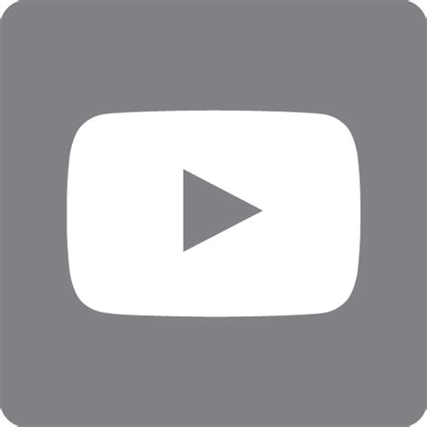 Download Youtube Play Button Black White Youtube Logo Small Png Hd
