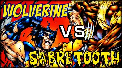 Wolverine Vs Sabretooth │ Comic History Youtube