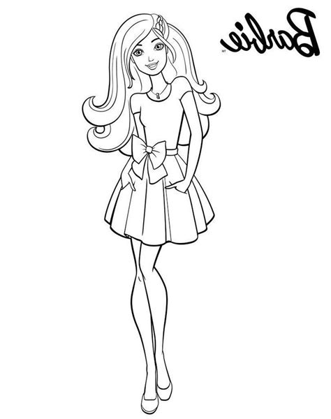 Coloriage Barbie Chelsea Stacie Et Skipper Jecoloriecom Sketch Coloring