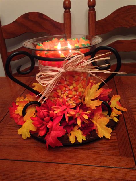 Simple Fall Table Centerpieces Diy