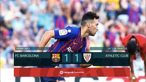 Sofascore also provides the best way to follow the. Barcelona vs Athletic Club 1-1 - MATCH REVIEW - YouTube