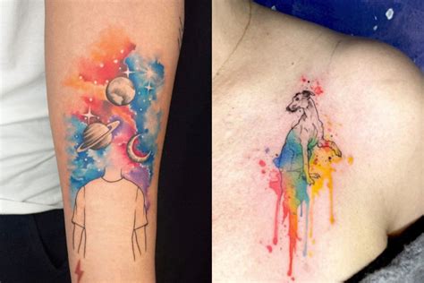 Share More Than 83 Watercolor Rainbow Tattoo Thtantai2