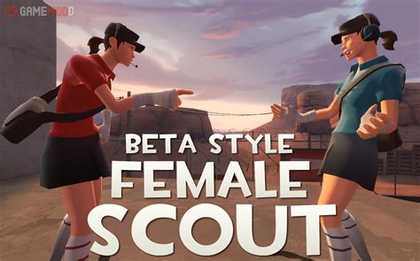 Beta Style Female Scout Tf Skins Scout Gamemodd