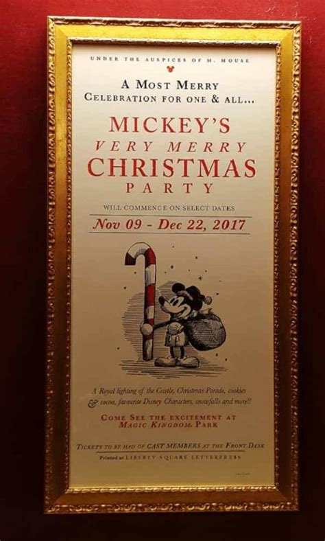2023 Mickeys Very Merry Christmas Party Guide