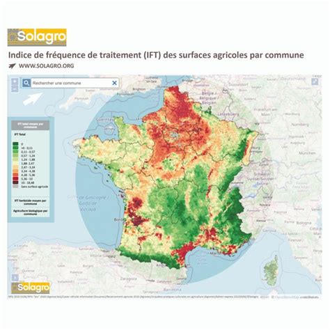 Carte Inédite Des Pesticides En France Visualisez Facilement L